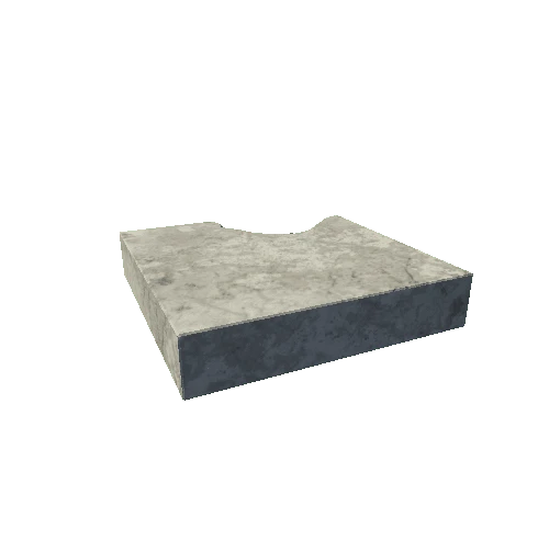 Concrete Block Broken 3 Type 3 Moveable
